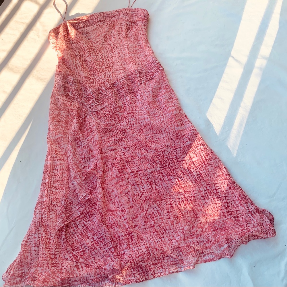 SOLD Anne Klein ruffled dress